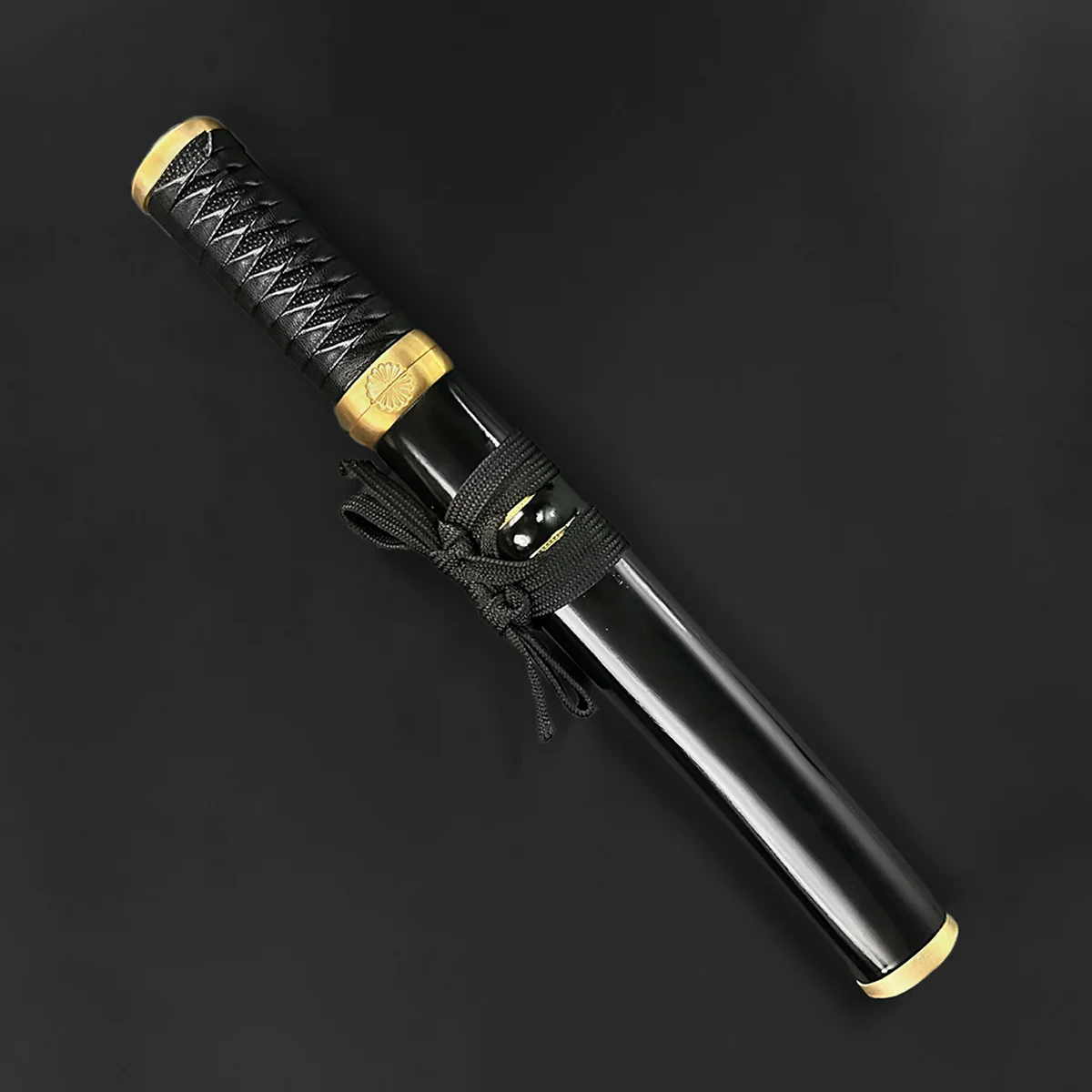 Asuka Hand-Forged Black Wood Scabbard Tanto - Image 4