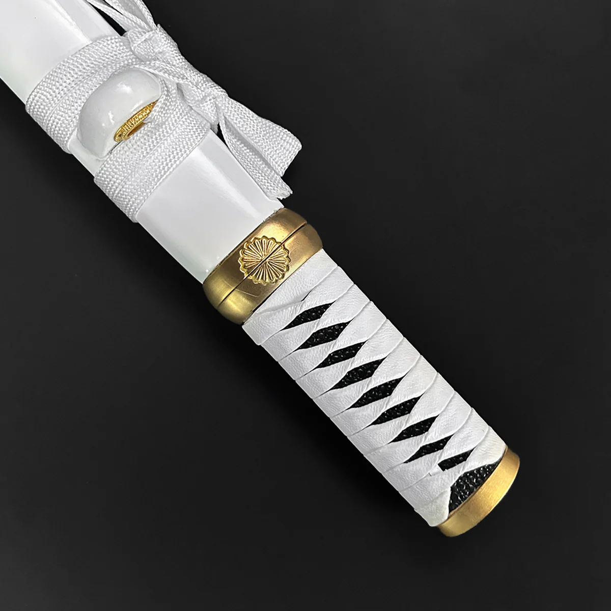 Asuka Hand-Forged White Wood Scabbard Tanto - Image 5