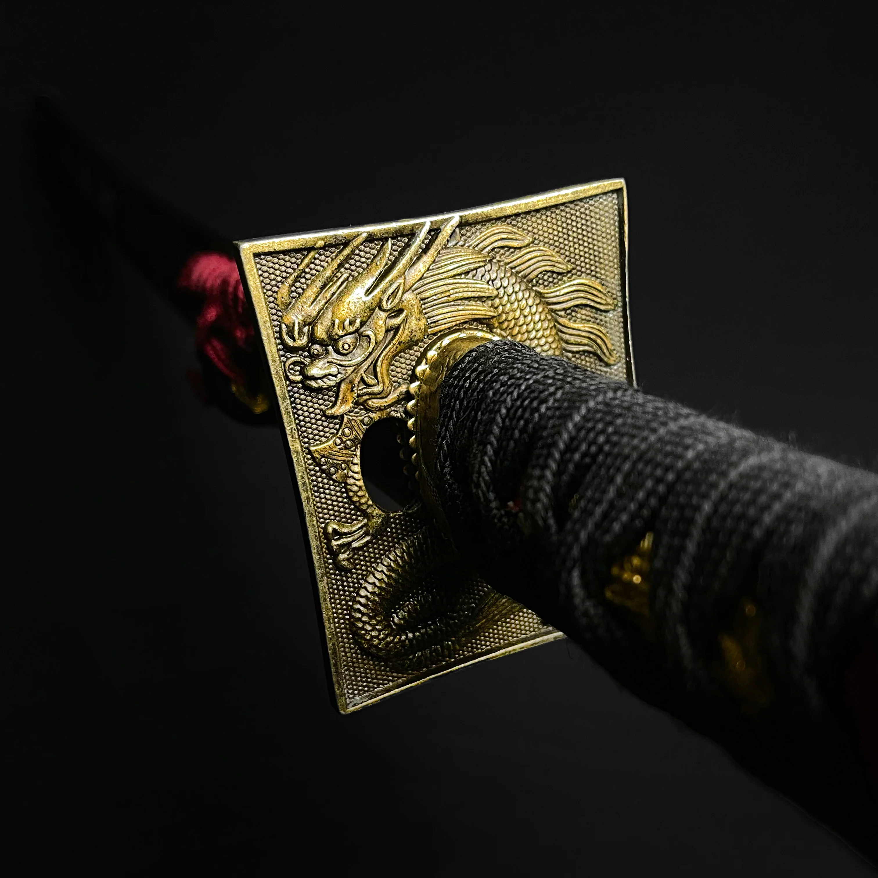 Musha Red Dragon Hand-Forged Katana. - Image 2