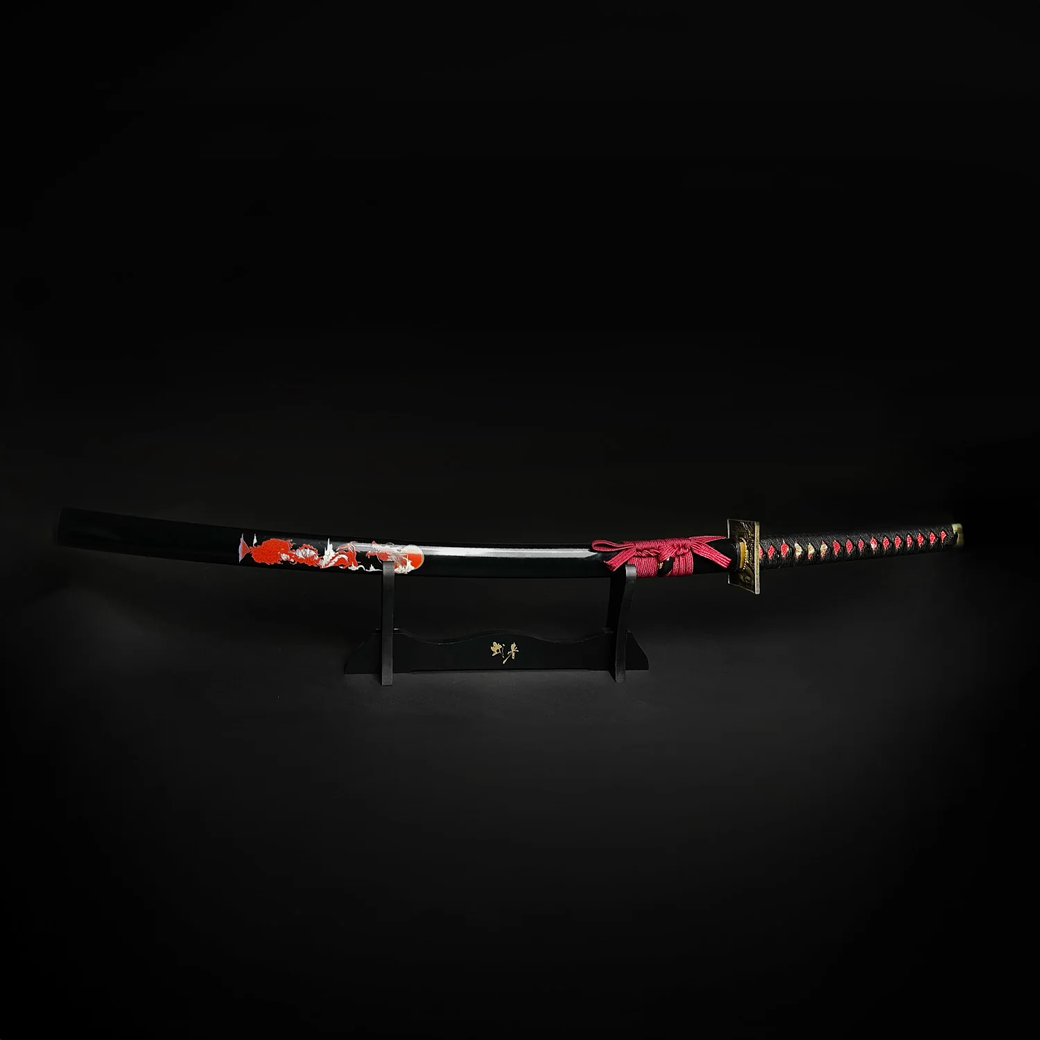 Musha Red Dragon Hand-Forged Katana. - Image 3