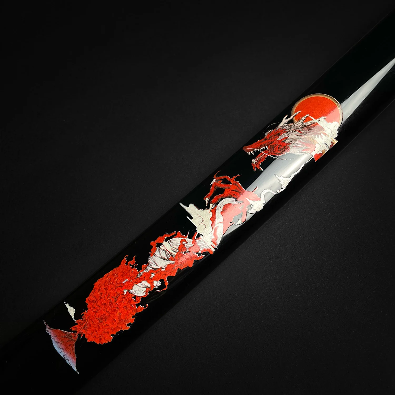 Musha Red Dragon Hand-Forged Katana. - Image 6