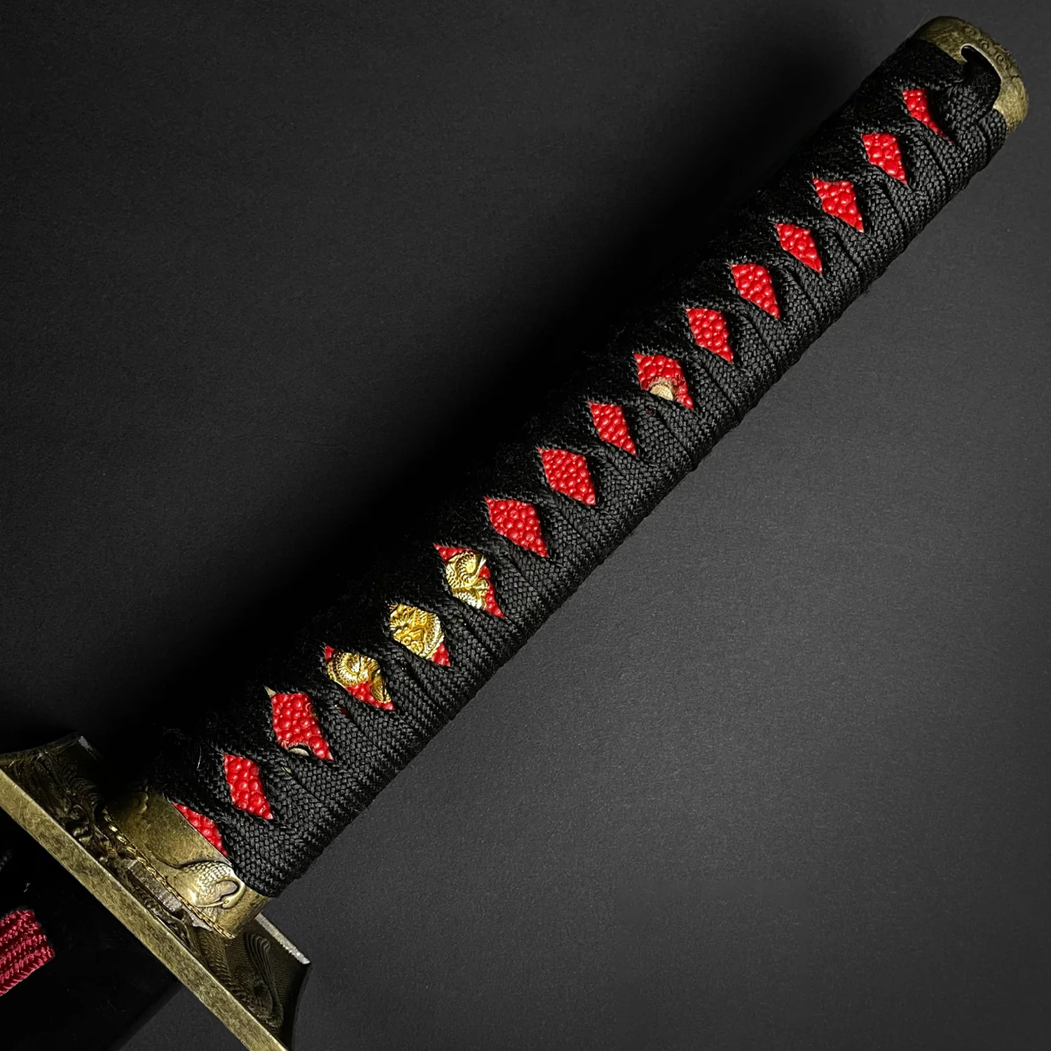 Musha Red Dragon Hand-Forged Katana. - Image 8