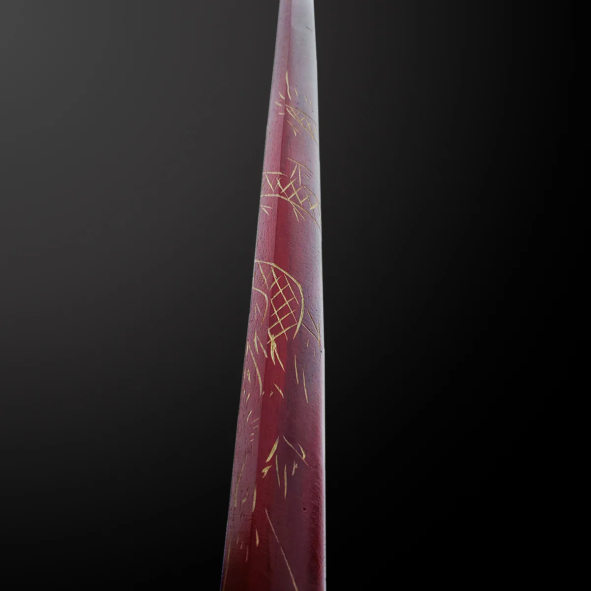 40" Red Bokken Samurai Sword (Dragon) - Image 3