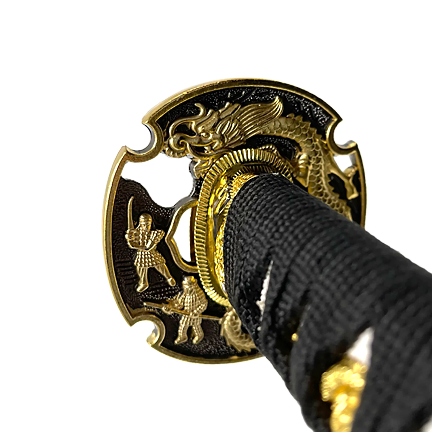 Musha Red Dragon on Scabbard Samurai Sword - Image 4