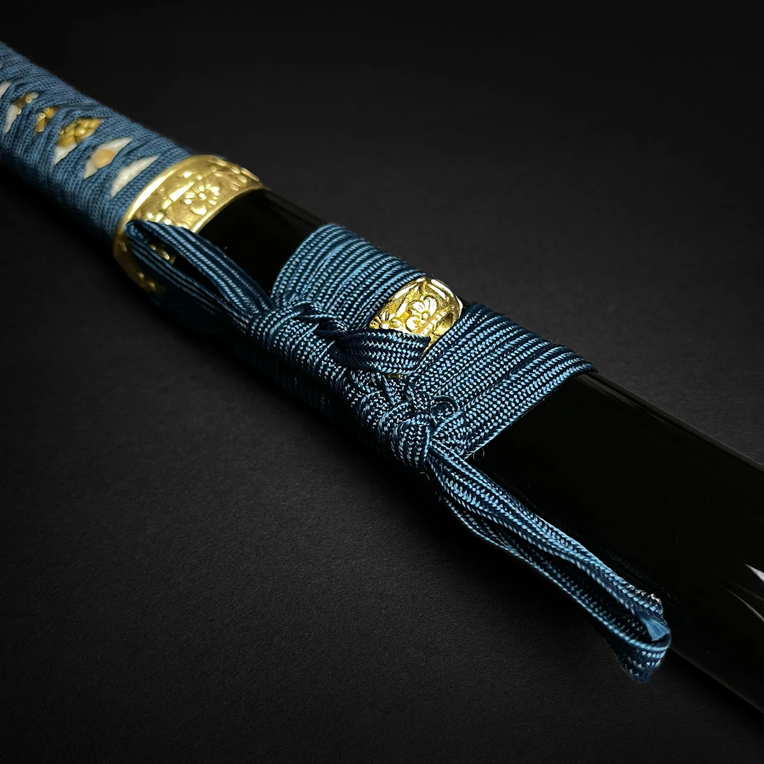 Asuka Black & Blue Japanese Tanto - Image 7