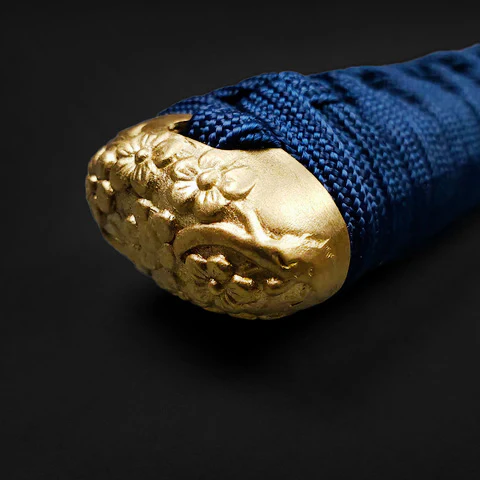 Asuka Black & Blue Japanese Tanto - Image 8