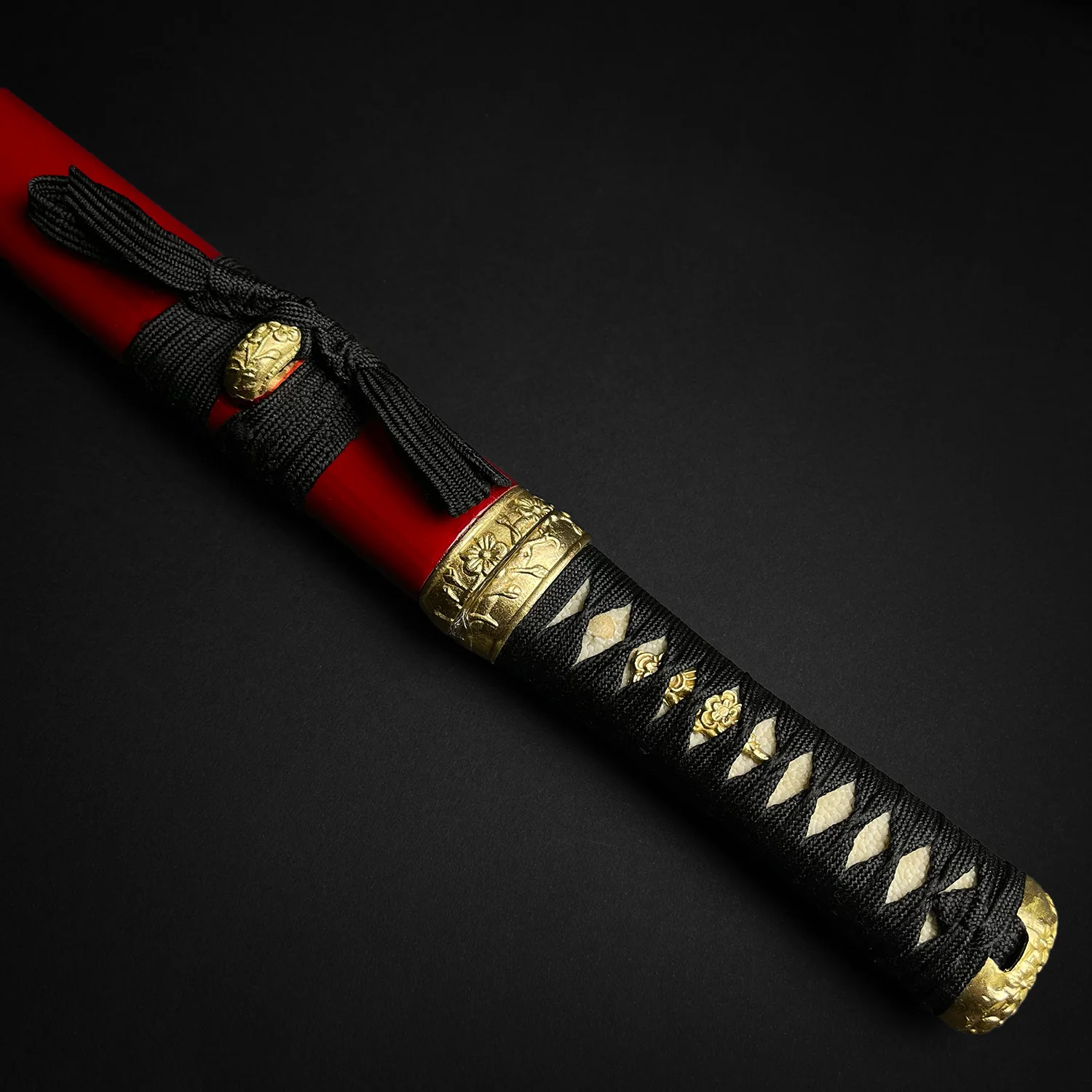 Asuka Red Tanto Knife - Image 4