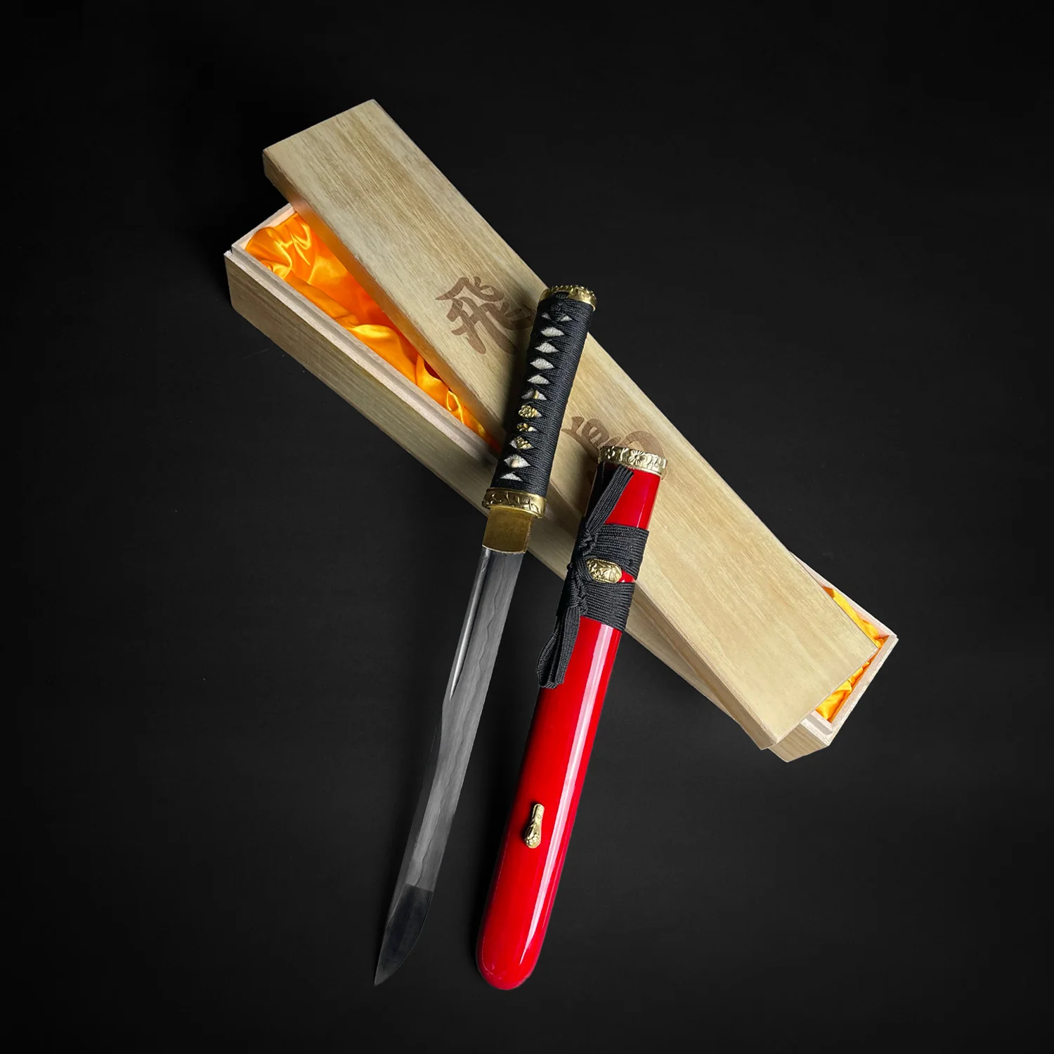 Asuka Red Tanto Knife - Image 9