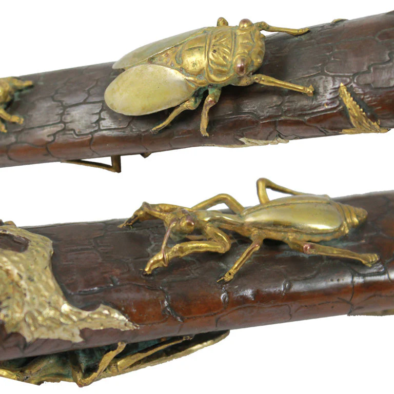 Miyamoto Musashi® Summer Cicadas Antique Tanto - Image 3
