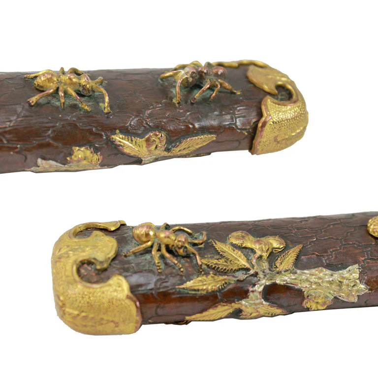 Miyamoto Musashi® Summer Cicadas Antique Tanto - Image 4