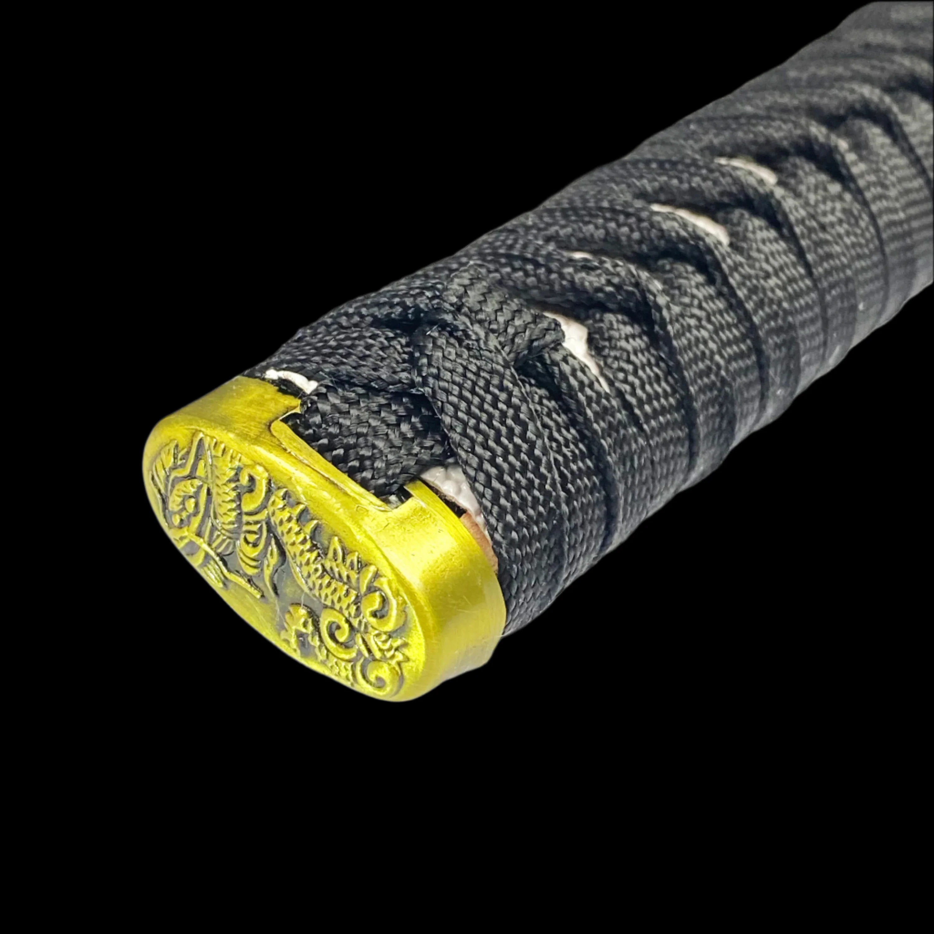 Bishamon Samurai Sword Black Dragon Scabbard W/ Stand - Image 2