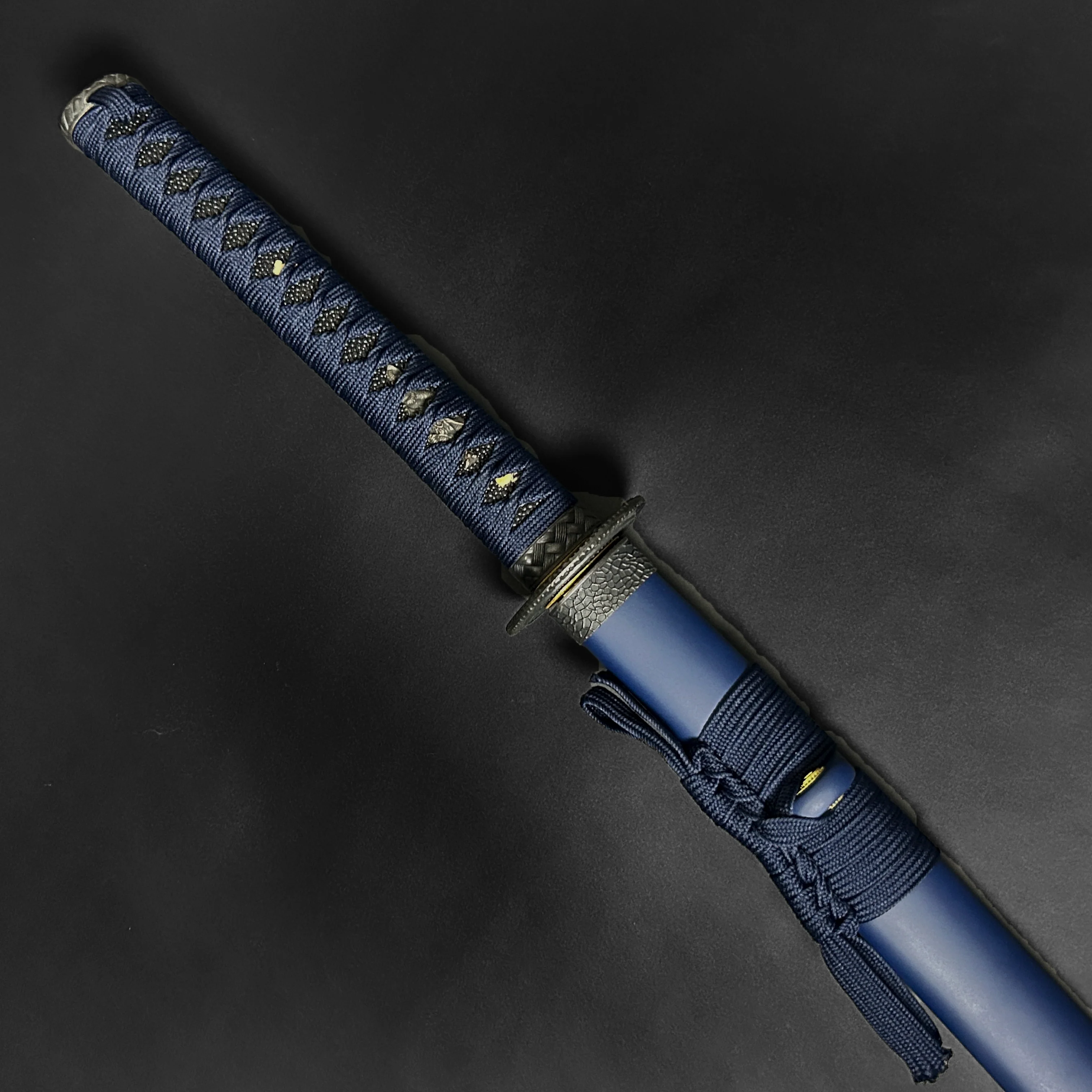 Musha "Mizuchi"(The Hornless Dragon) Blue Katana - Image 3