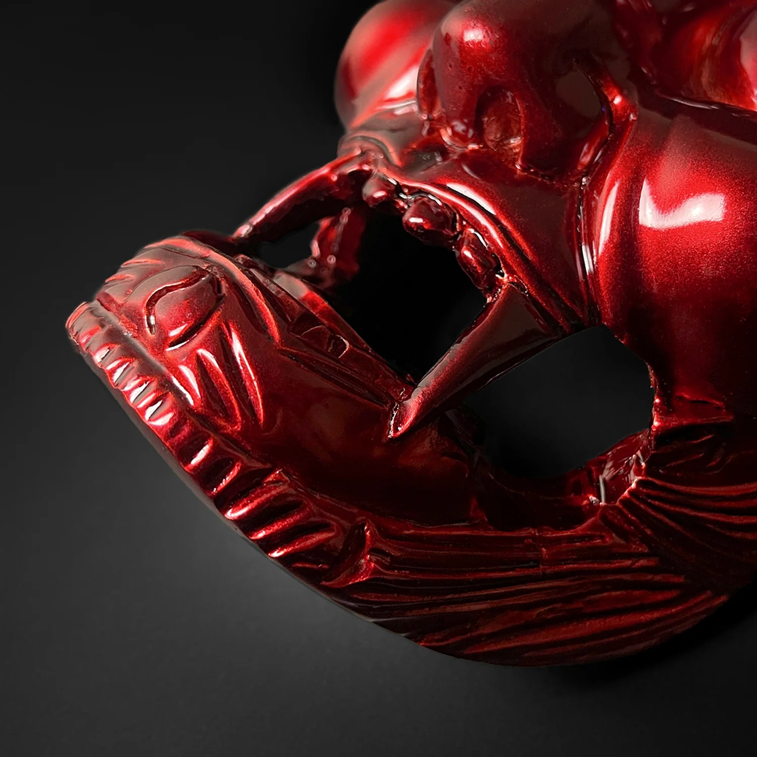 Decorative Demon Face Sai Holder - Image 5