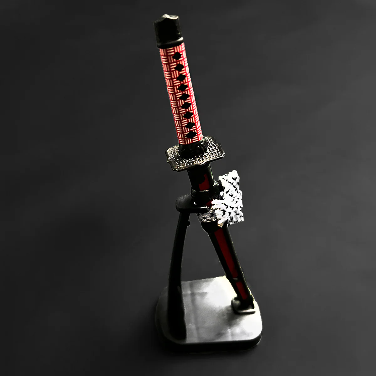 Mini Katana Letter Opener - Red Mini Samurai Sword Letter Opener - Image 4