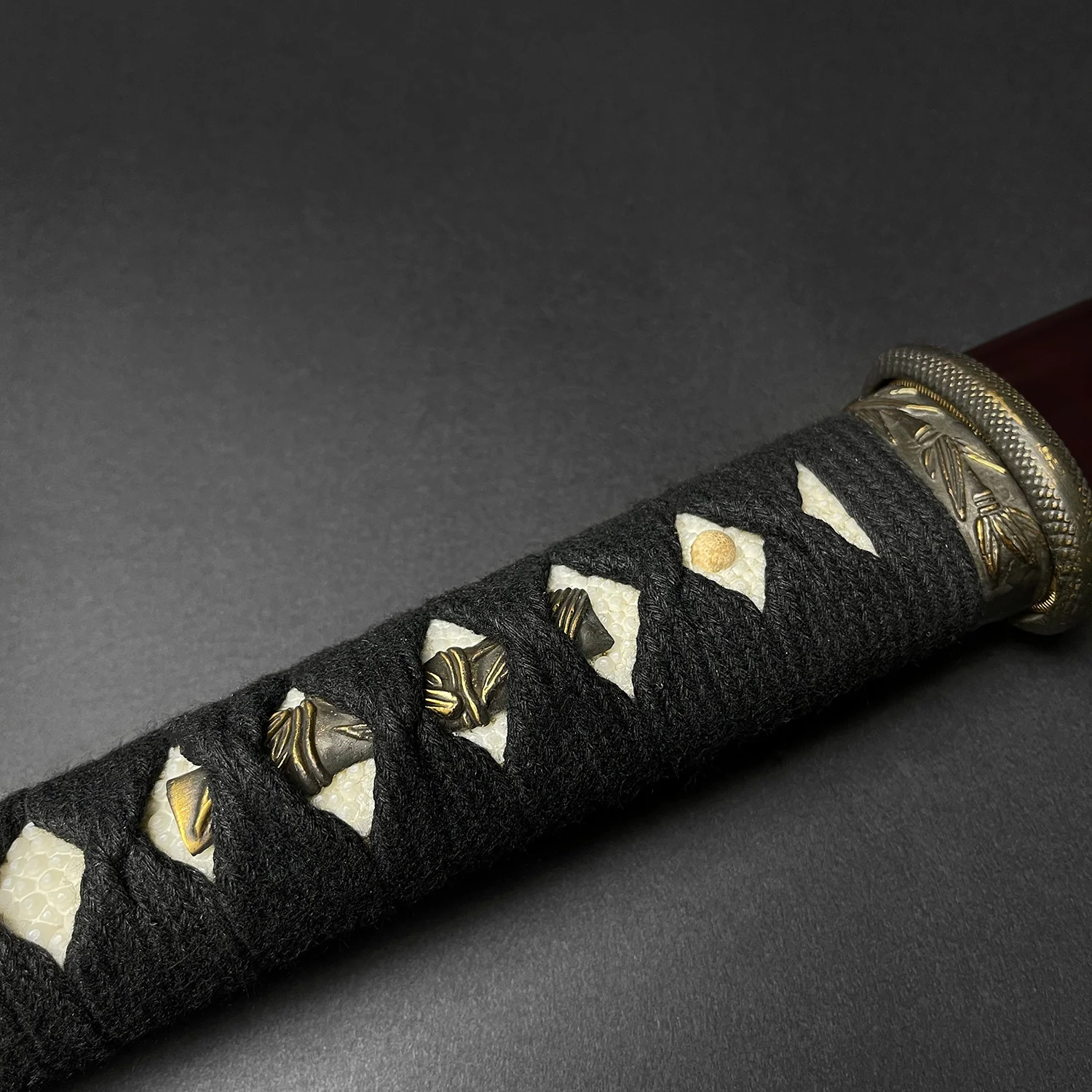 Musashi Bamboo "Fast Cutter" Lightweight Katana Burgundy - Image 3