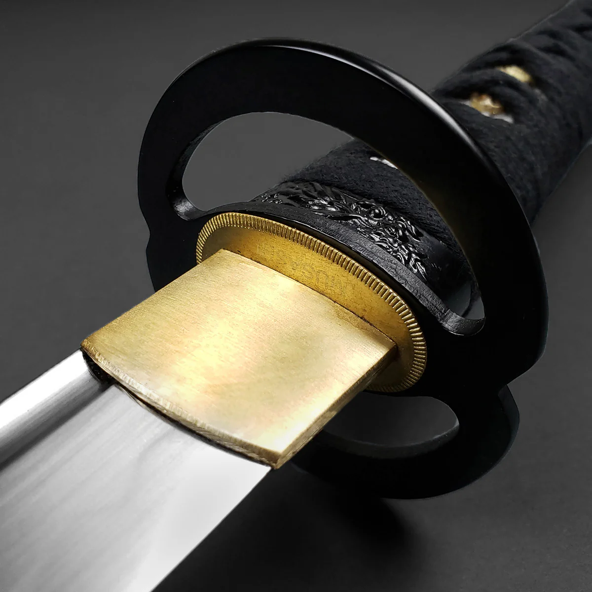 Musashi "Infinity Ring" Black Katana - Image 2