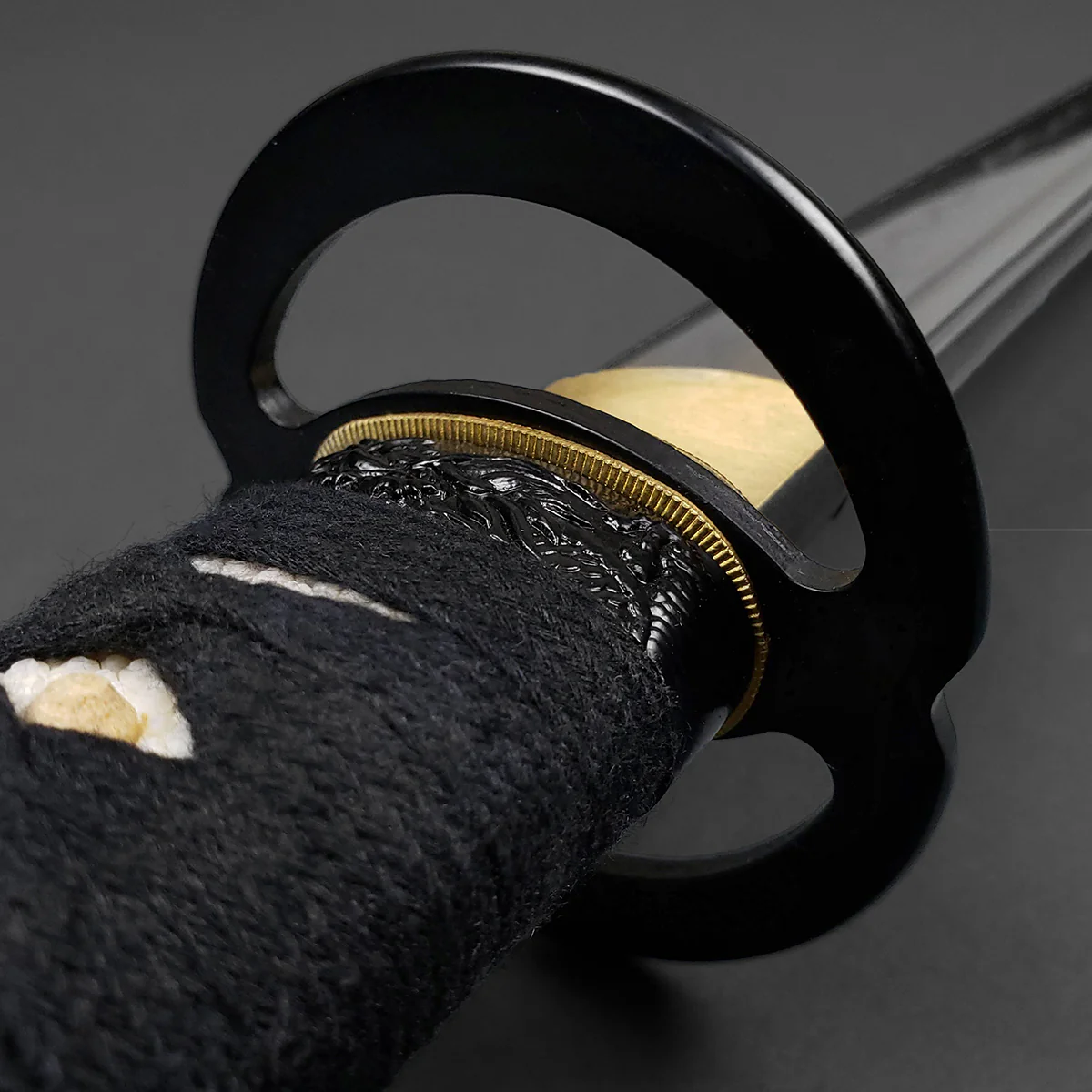 Musashi "Infinity Ring" Black Katana - Image 3