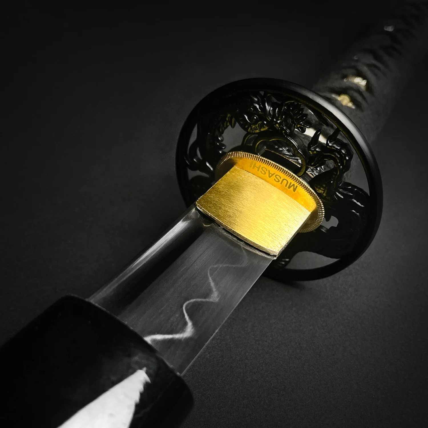 Musashi Black "Ryu" Katana - Image 10