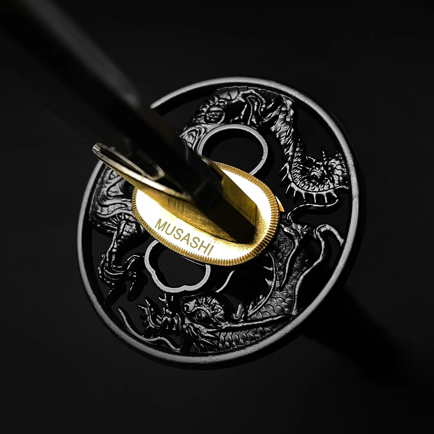 Musashi Black "Ryu" Katana - Image 2