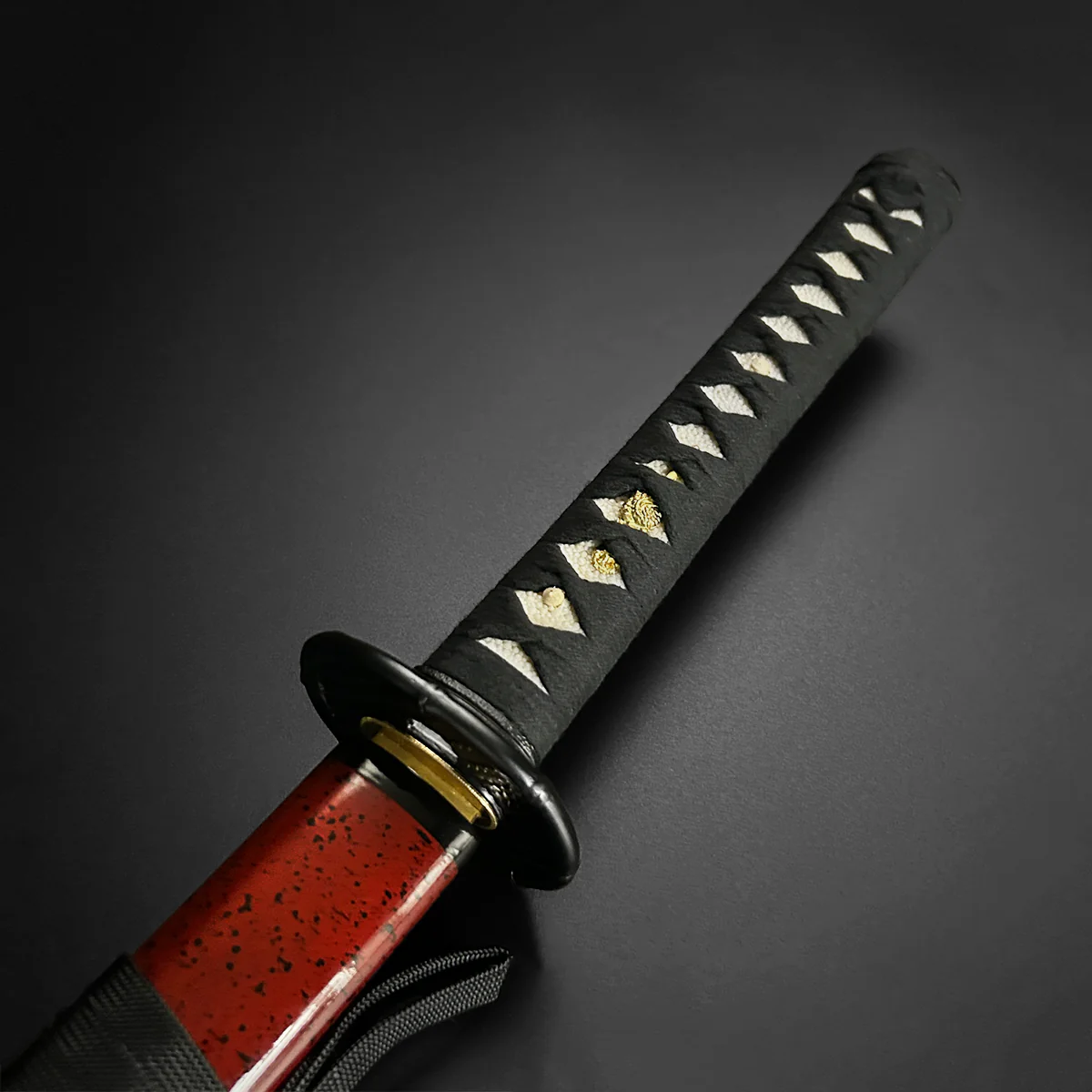 Musashi "Igusa Omote" Burgundy Katana - Image 3