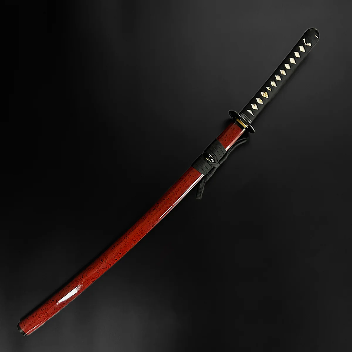 Musashi "Igusa Omote" Burgundy Katana - Image 4