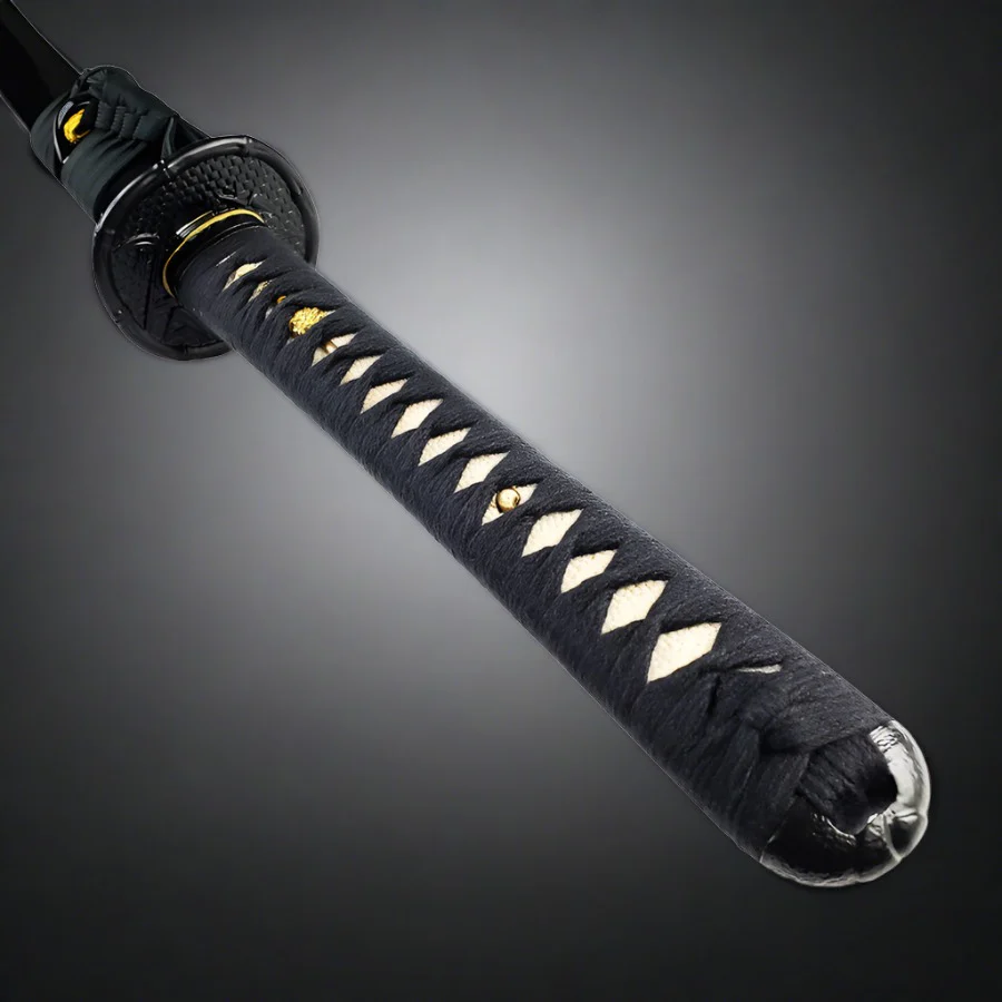 Musashi "Igusa Omote" Black Katana - Image 3