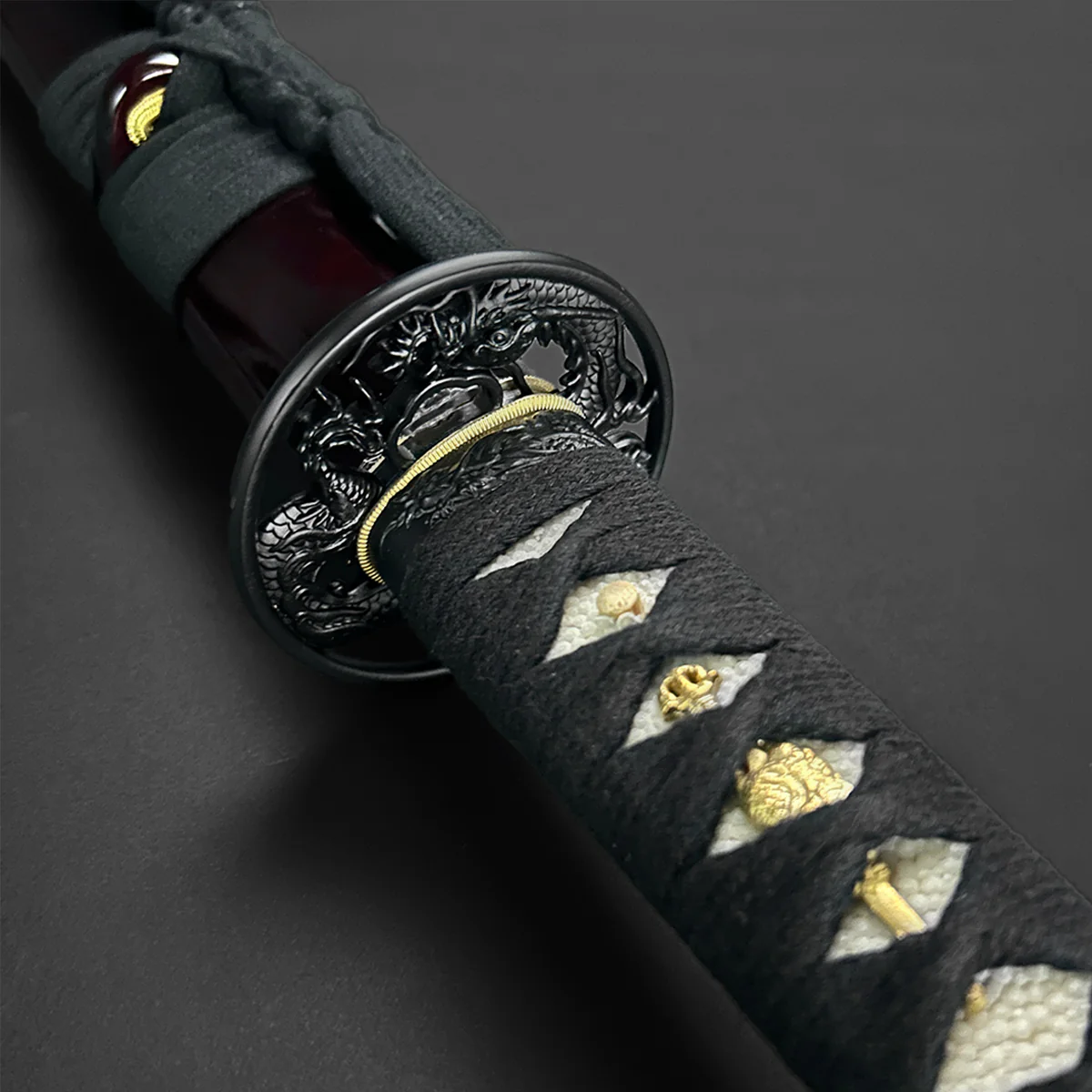 Musashi Red "Ryu" Katana - Image 11