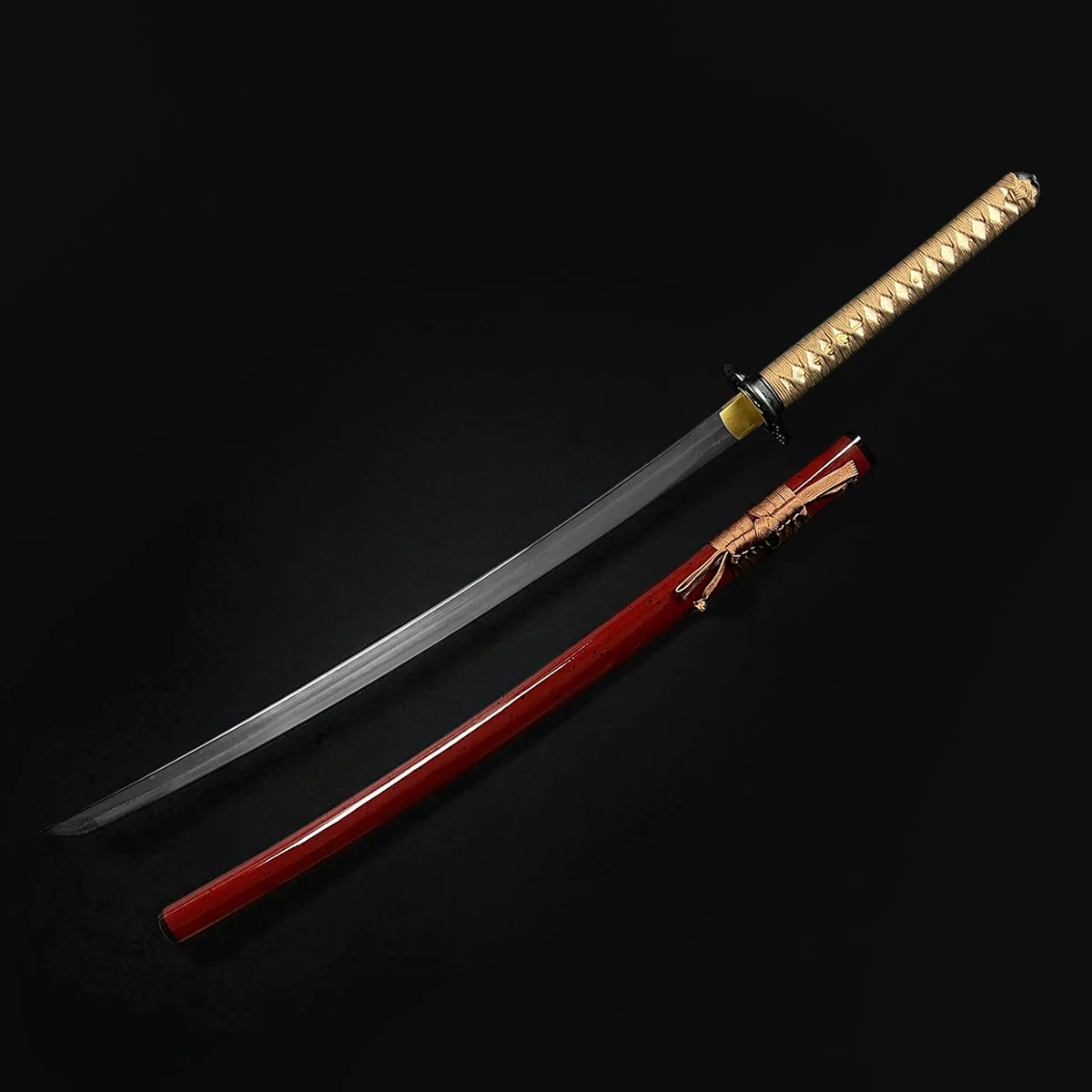 Musashi “Yamata no Orochi” Burgundy Dragon Slayer Katana - Image 3
