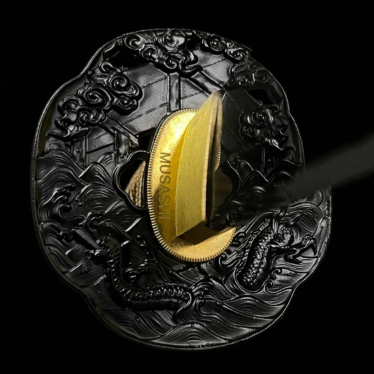 Musashi “Yamata no Orochi” Burgundy Dragon Slayer Katana - Image 7
