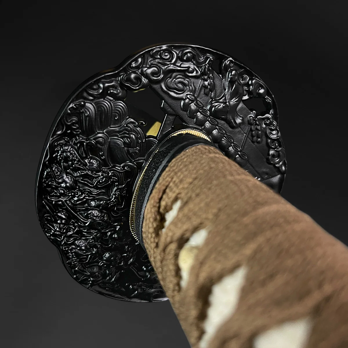 Musashi “Yamata no Orochi” Burgundy Dragon Slayer Katana - Image 9