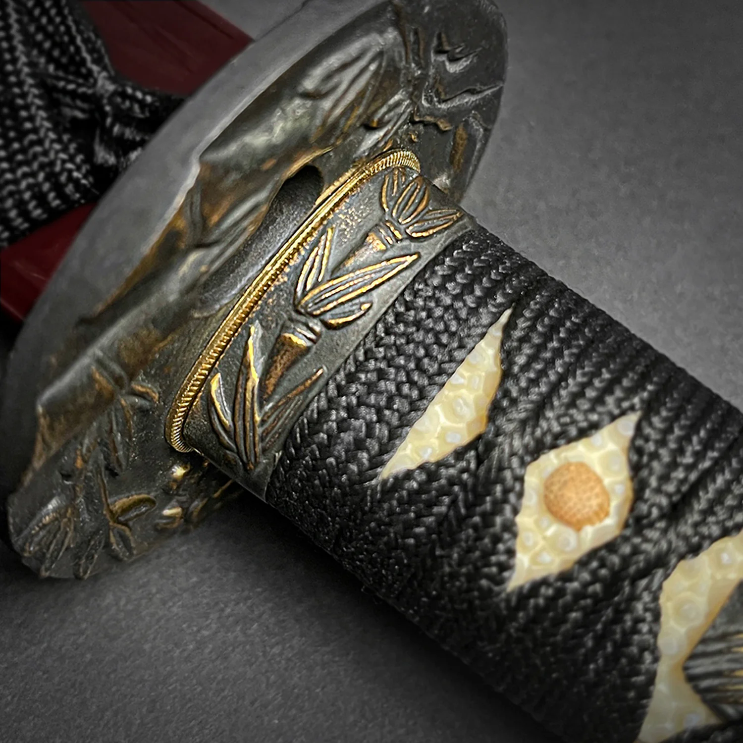 Musha "Bamboo & Plum Flower" Katana - Image 3