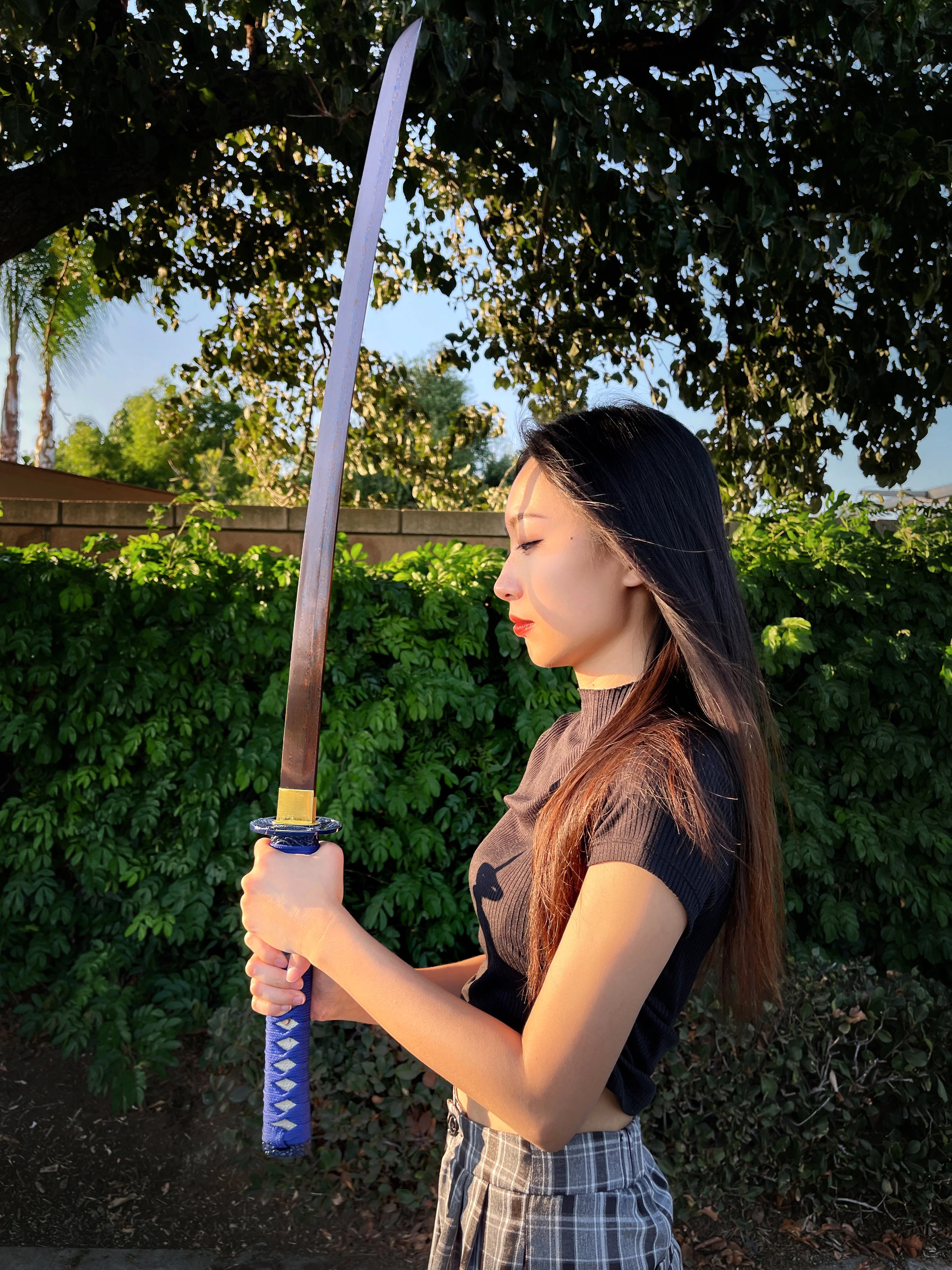 Musha "Blue Phoenix" Katana - Image 3