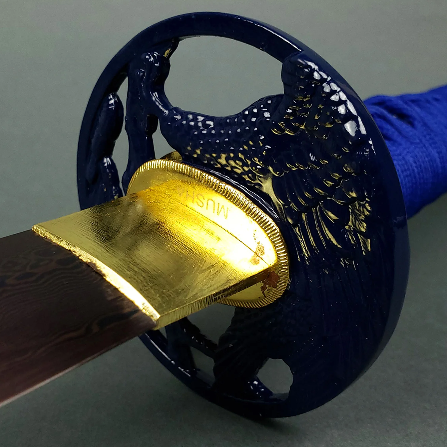 Musha "Blue Phoenix" Katana - Image 6