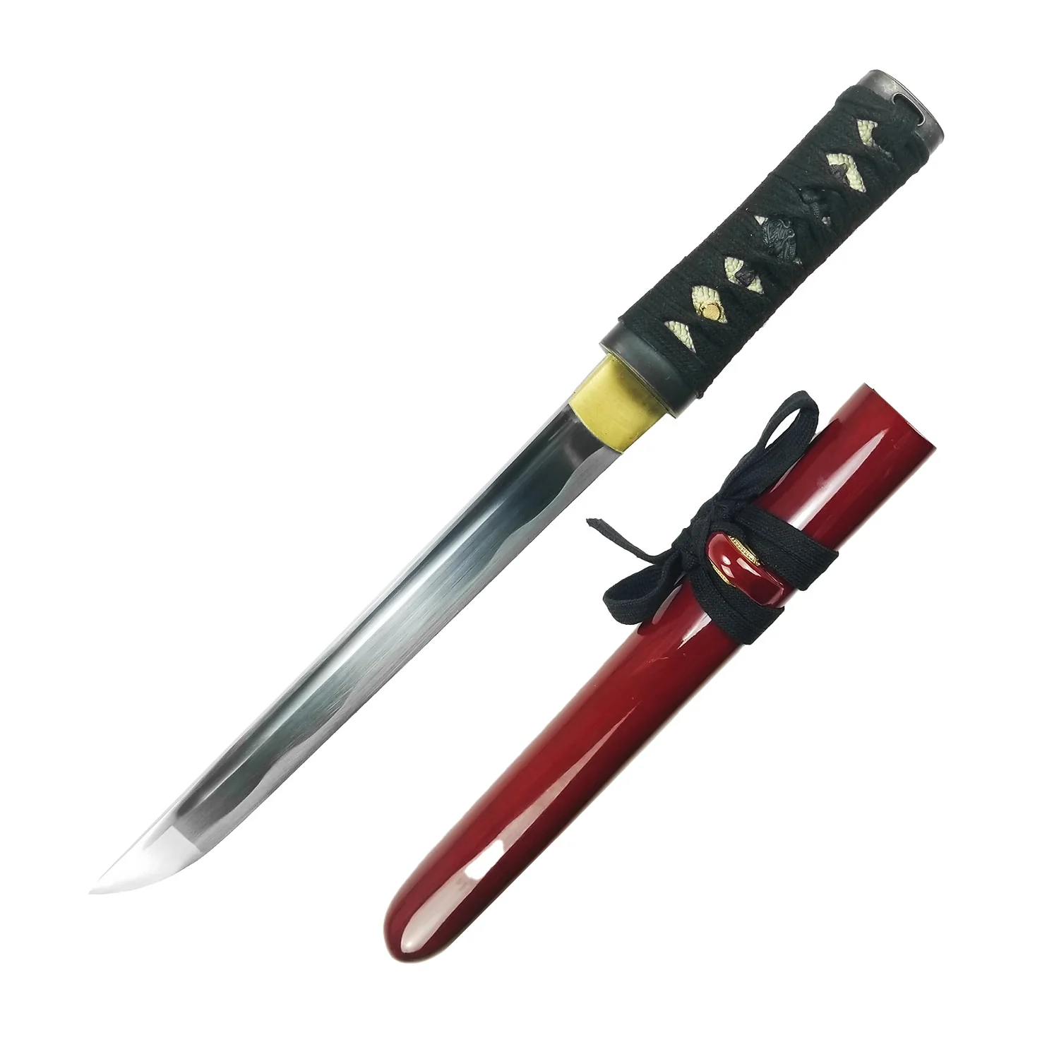 Musha Burgundy 3 PCS Samurai Sword Set w/ Stand - Image 4