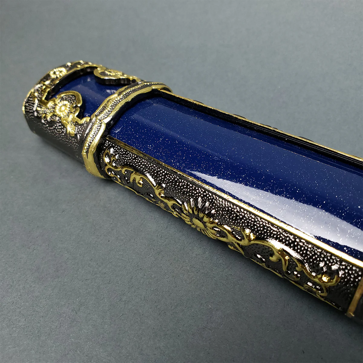 Musha Ceremonial Jintachi Katana (Blue) - Image 4