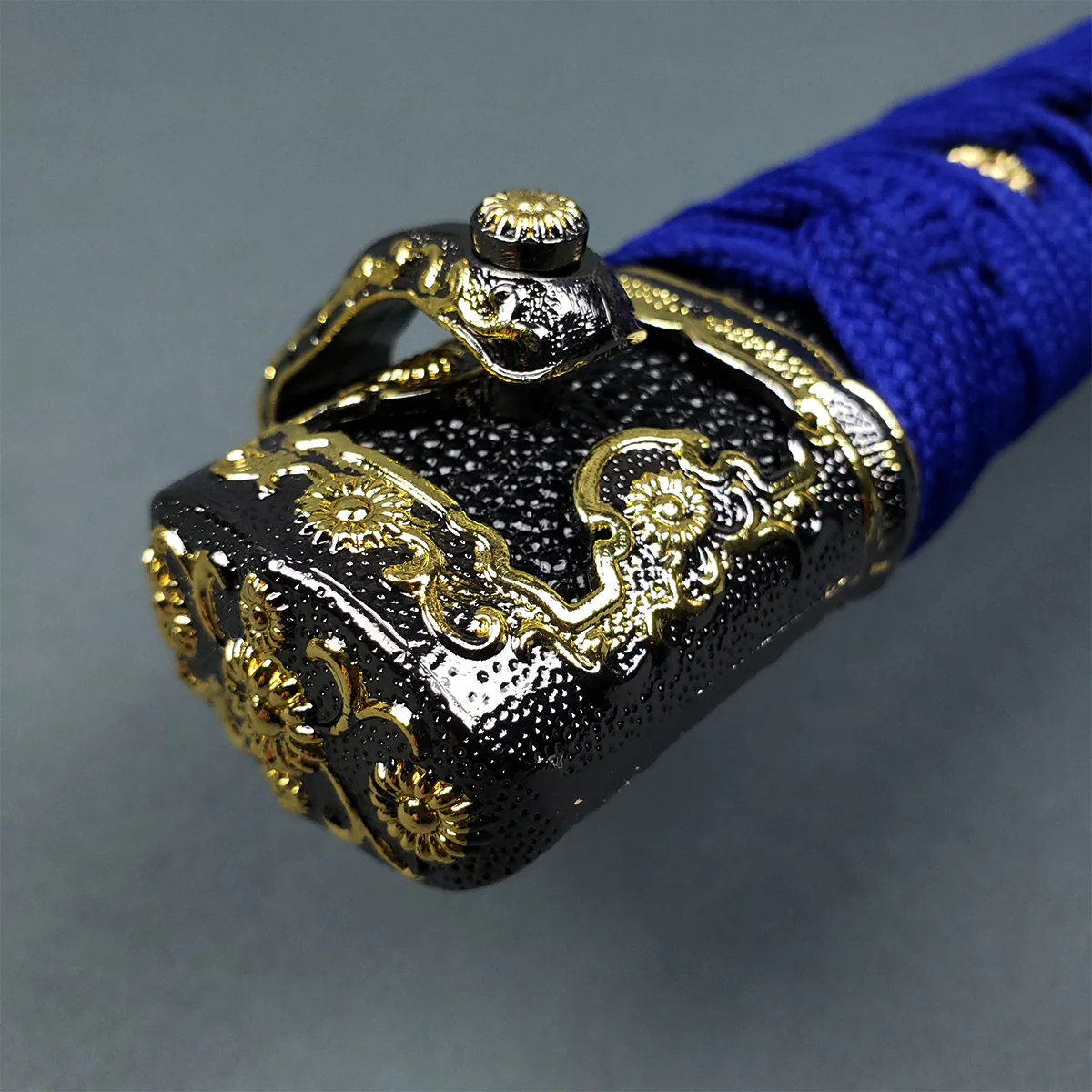 Musha Ceremonial Jintachi Katana (Blue) - Image 7