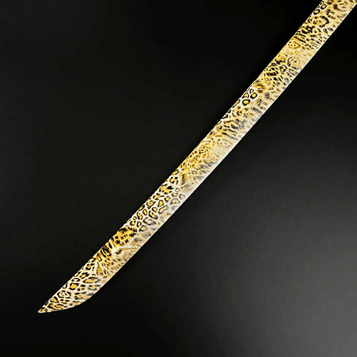 Musha "Hyou (ヒョウ)" Katana - Leopard-Print Samurai Sword - Image 6