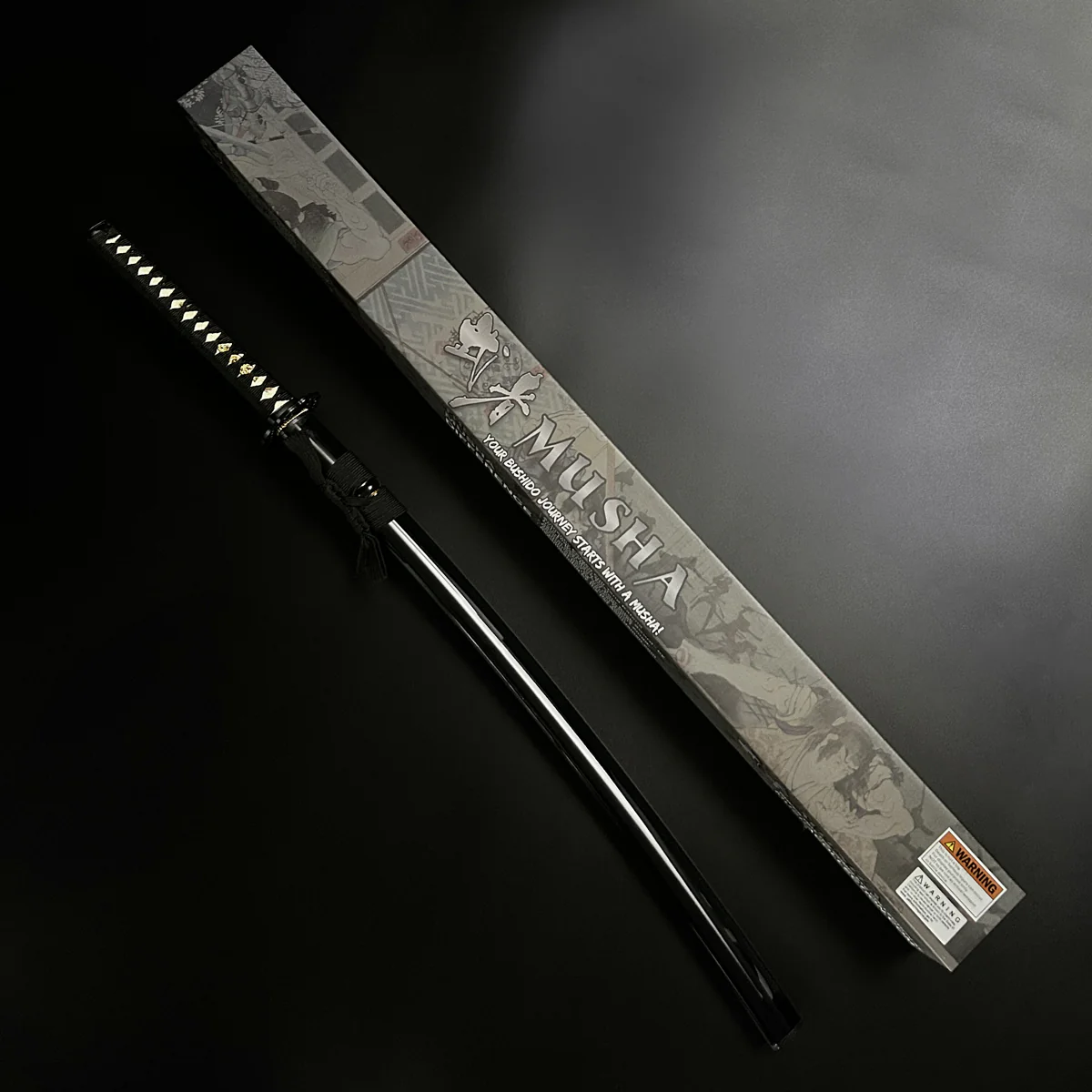 Musha "Hyou (ヒョウ)" Katana - Leopard-Print Samurai Sword - Image 8