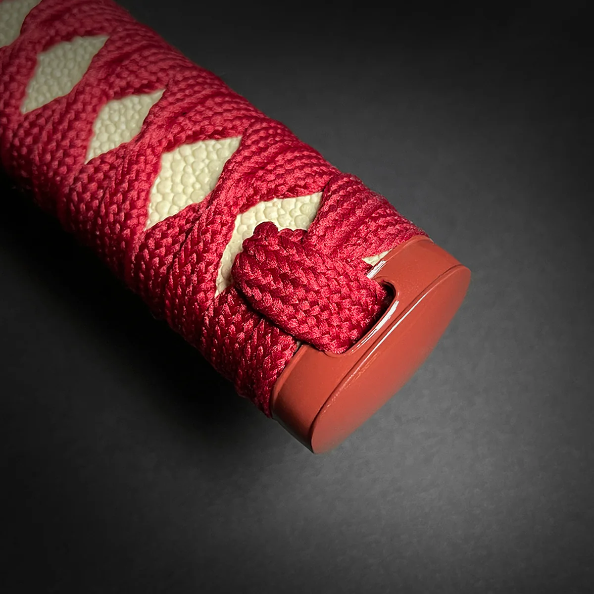 Musha "Dragon" Red Damascus Pattern Samurai Sword - Image 9