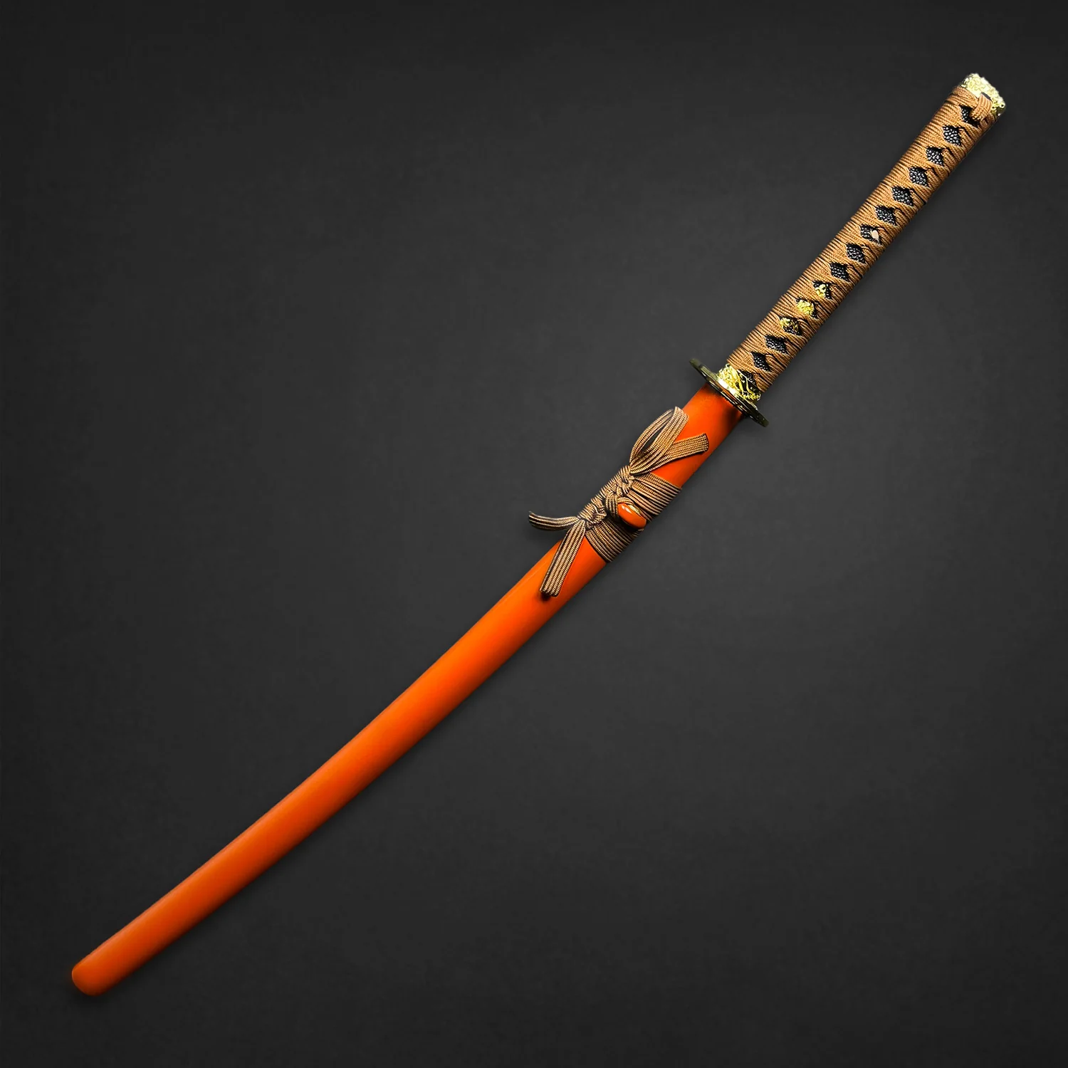Musha "Gold Warrior" Damascus Katana - Image 12
