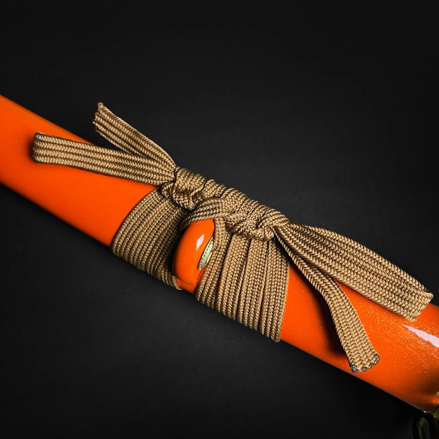 Musha "Gold Warrior" Damascus Katana - Image 8