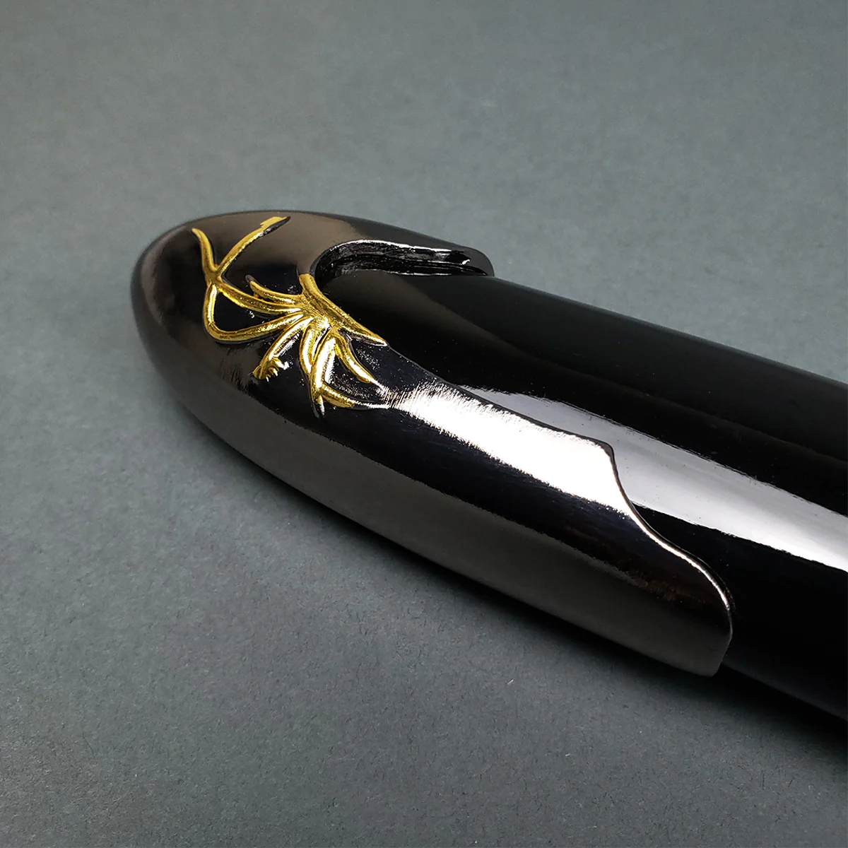 Musha Higanbana Katana w/ Tsuka Dagger (Black) - Image 4