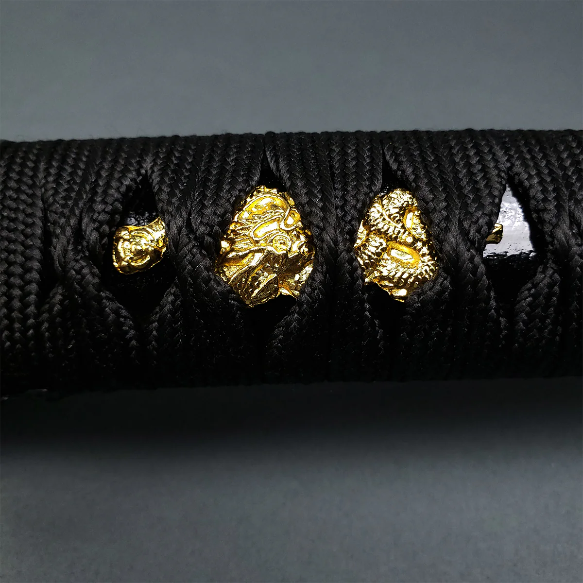 Musha Higanbana Katana w/ Tsuka Dagger (Black) - Image 5
