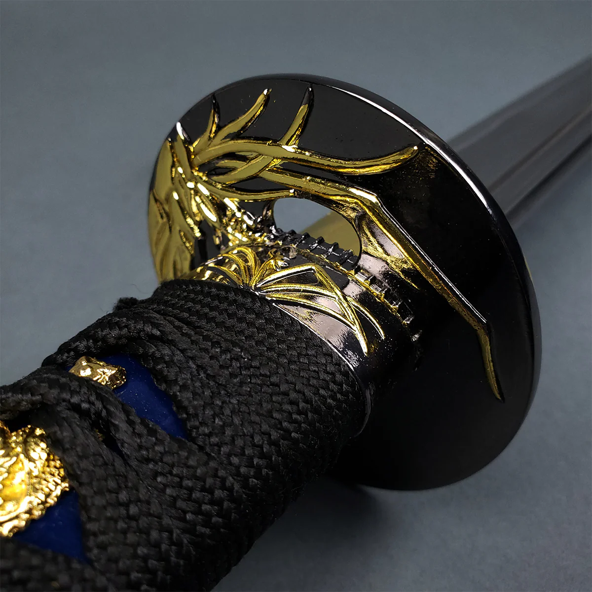 Musha Higanbana Katana w/ Tsuka Dagger (Blue) - Image 10