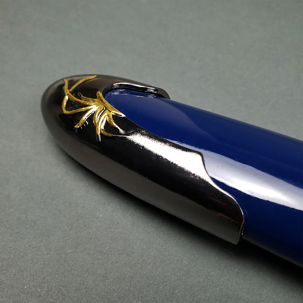 Musha Higanbana Katana w/ Tsuka Dagger (Blue) - Image 3