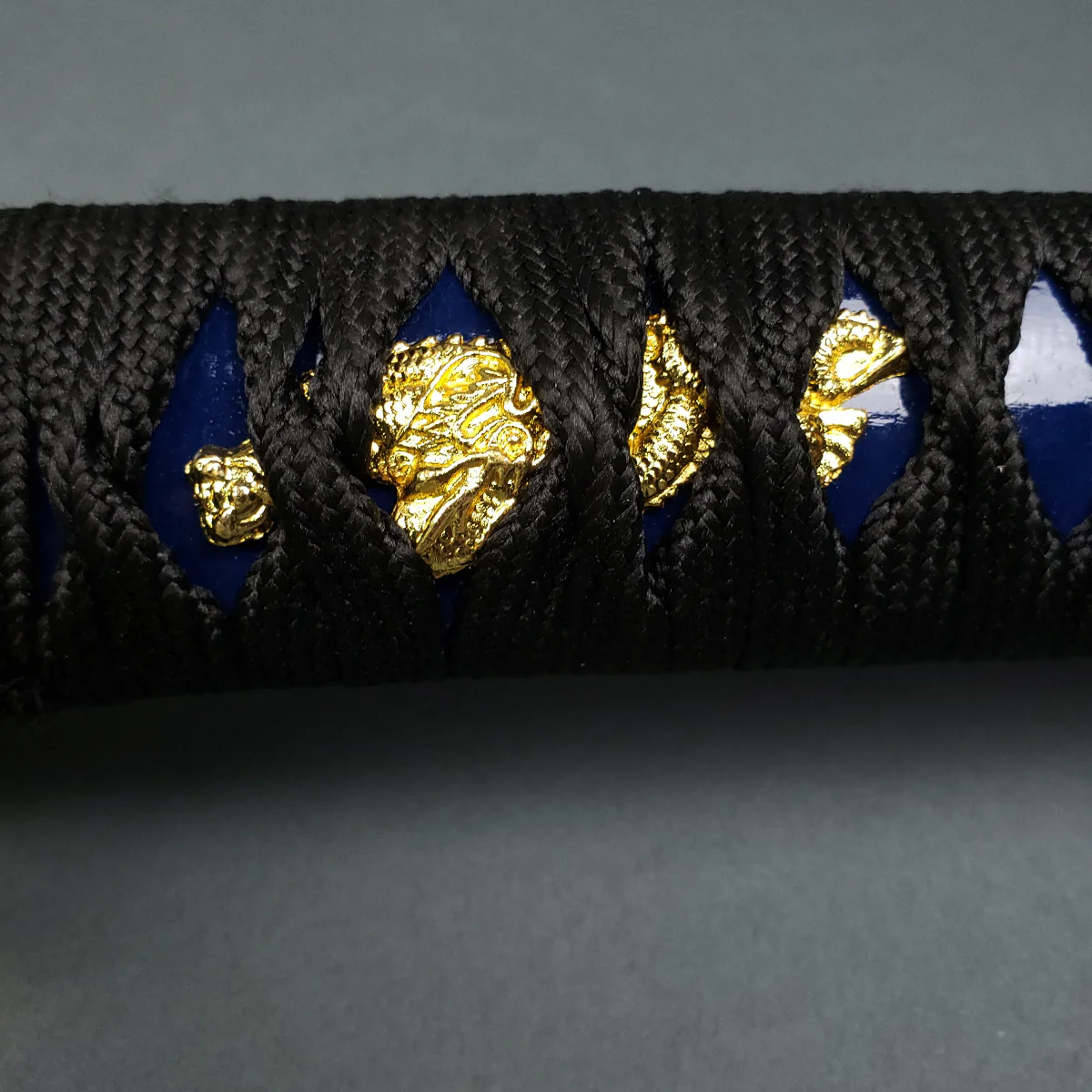 Musha Higanbana Katana w/ Tsuka Dagger (Blue) - Image 4