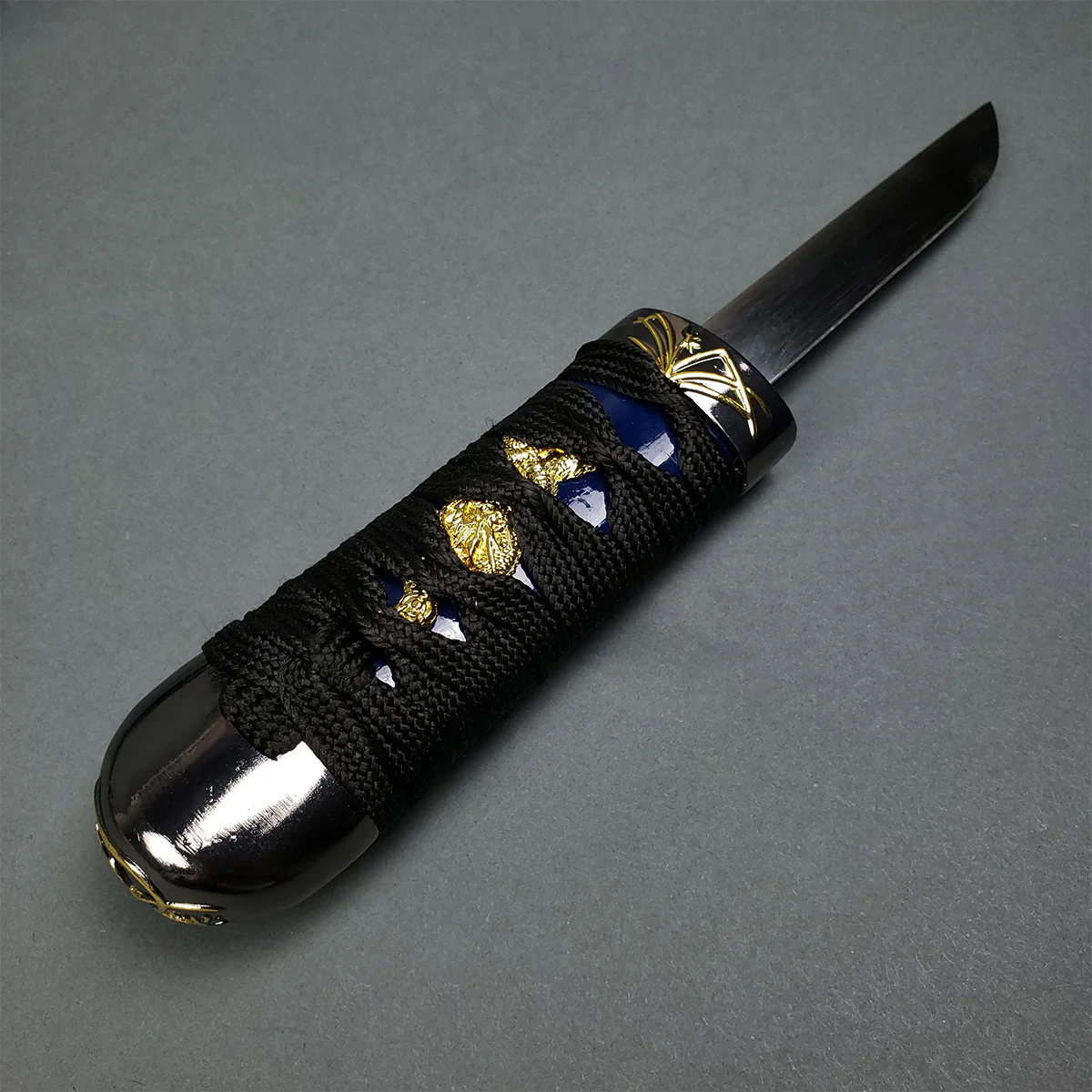 Musha Higanbana Katana w/ Tsuka Dagger (Blue) - Image 6