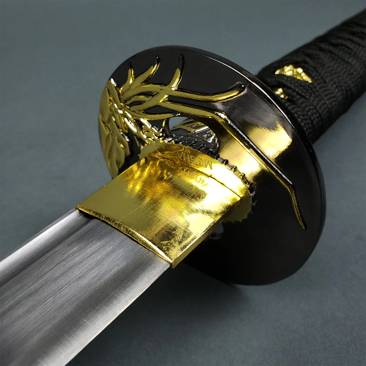 Musha Higanbana Katana w/ Tsuka Dagger (Blue) - Image 9