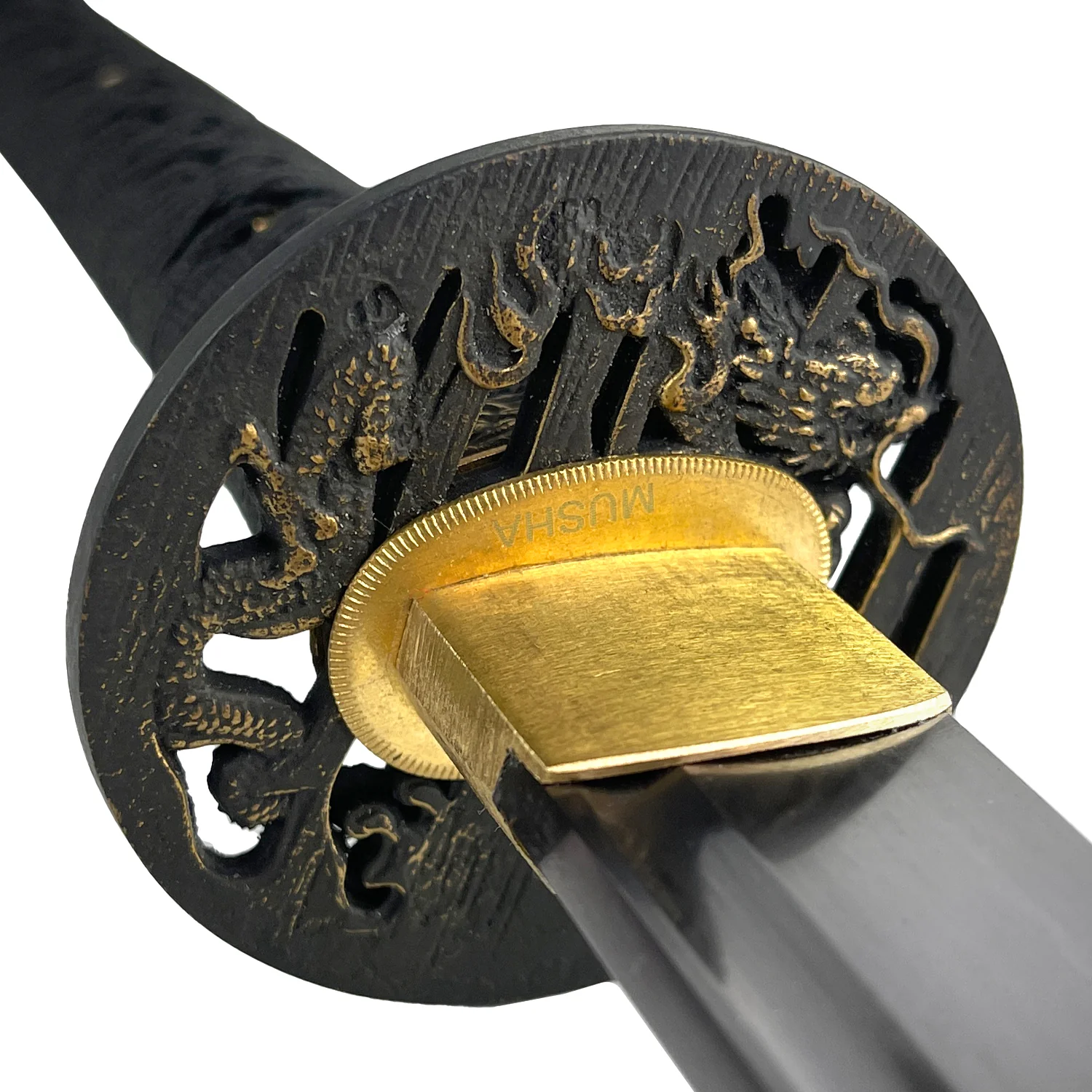 Musha "Pearl Dragon" Red Katana - Image 6