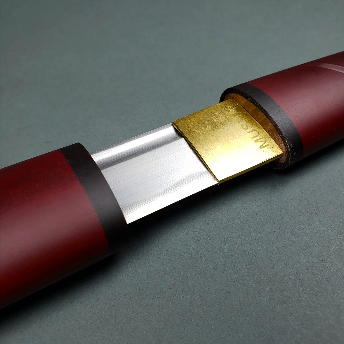 Musha Zatoichi Style Shirasaya (Burgundy) - Image 3